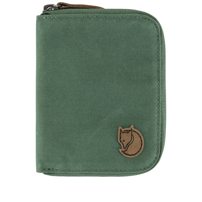 Geldbörse Zip Wallet, Farbe: anthrazit, grau, blau/petrol, braun, cognac, taupe/khaki, grün/oliv, rot/weinrot, orange, Marke: Fjällräven, Abmessungen in cm: 12x9.5x2, Bild 1 von 4