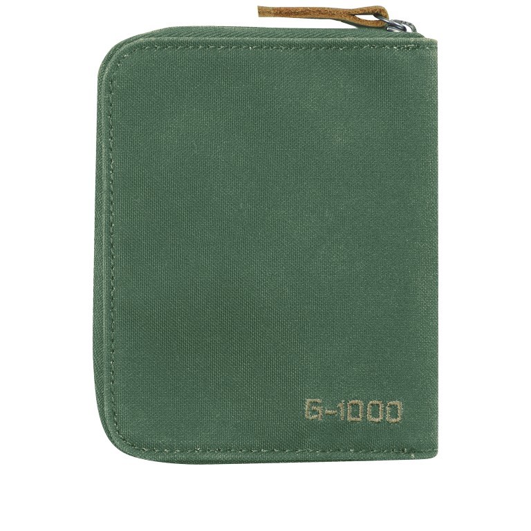 Geldbörse Zip Wallet, Farbe: anthrazit, grau, blau/petrol, braun, cognac, taupe/khaki, grün/oliv, rot/weinrot, orange, Marke: Fjällräven, Abmessungen in cm: 12x9.5x2, Bild 2 von 4