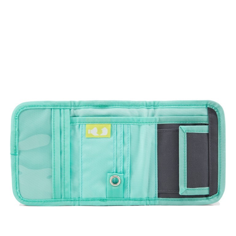 Geldbeutel Blue Crush, Farbe: blau/petrol, Marke: Satch, EAN: 4057081005642, Abmessungen in cm: 13x8.5x2, Bild 6 von 8