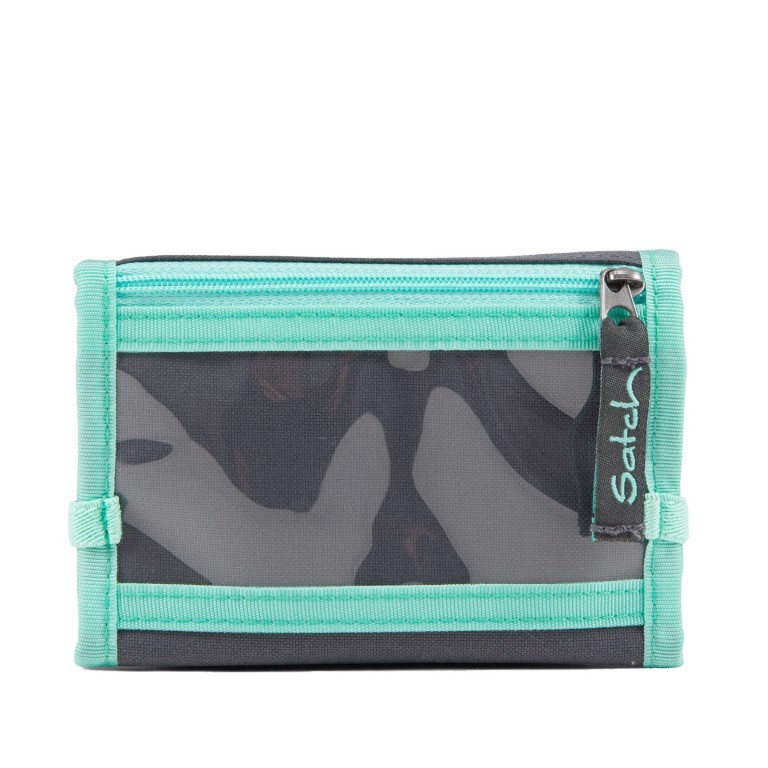 Geldbeutel Blue Crush, Farbe: blau/petrol, Marke: Satch, EAN: 4057081005642, Abmessungen in cm: 13x8.5x2, Bild 8 von 8