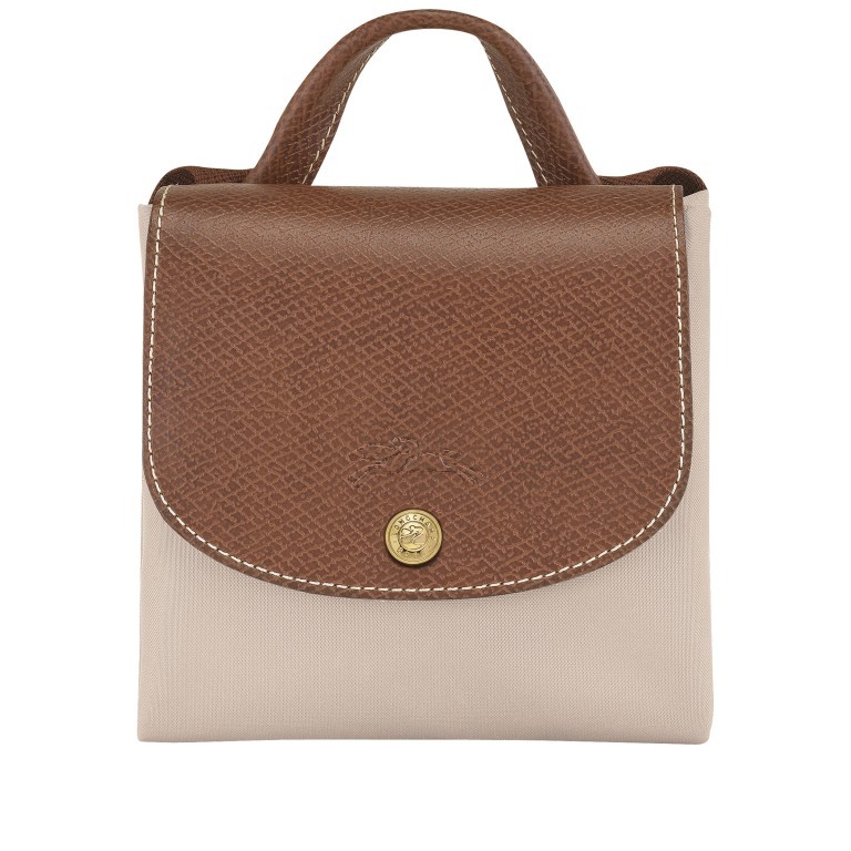 Rucksack Le Pliage Rucksack Beige, Farbe: beige, Marke: Longchamp, EAN: 3597920800393, Abmessungen in cm: 26x28x10, Bild 5 von 5