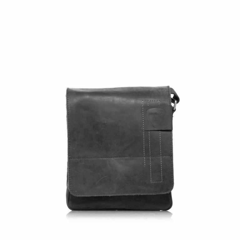 Umhängetasche Richmond Messenger S Black, Farbe: schwarz, Marke: Strellson, EAN: 4053533065134, Abmessungen in cm: 20x23x6, Bild 4 von 9