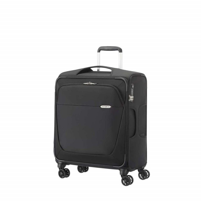 Koffer B-Lite 3 Spinner 56 Black, Farbe: schwarz, Marke: Samsonite, EAN: 5414847563126, Abmessungen in cm: 45x56x25, Bild 1 von 1