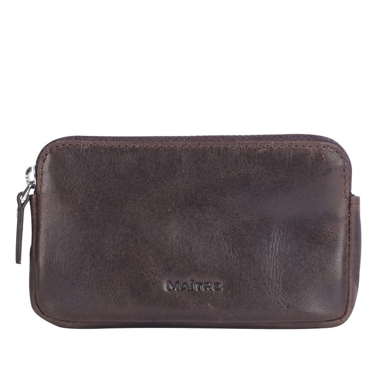 Schlüsseletui Birkheim Sigwulf mit RFID-Schutz, Farbe: schwarz, braun, Marke: Maitre, Abmessungen in cm: 12x7.5x1, Bild 1 von 1