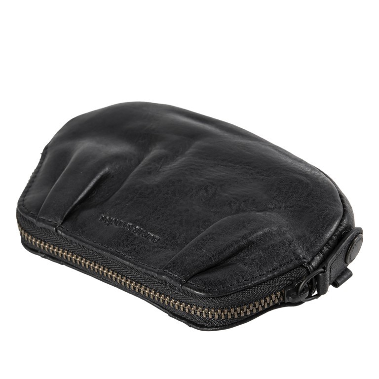Schlüsseletui Grandma's Luxury Club Jacy, Farbe: schwarz, grau, blau/petrol, cognac, beige, Marke: Aunts & Uncles, Abmessungen in cm: 14x8.5x3.5, Bild 4 von 5