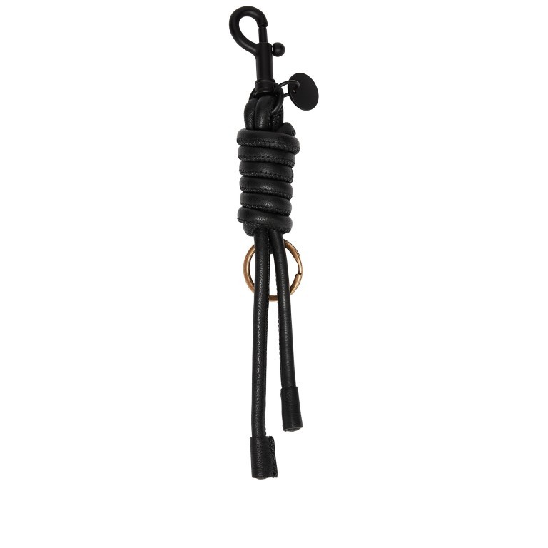 Schlüsselanhänger Fab3 Keyring Black, Farbe: schwarz, Marke: Liebeskind Berlin, EAN: 4099593005338, Abmessungen in cm: 3.5x24x3.5, Bild 2 von 3
