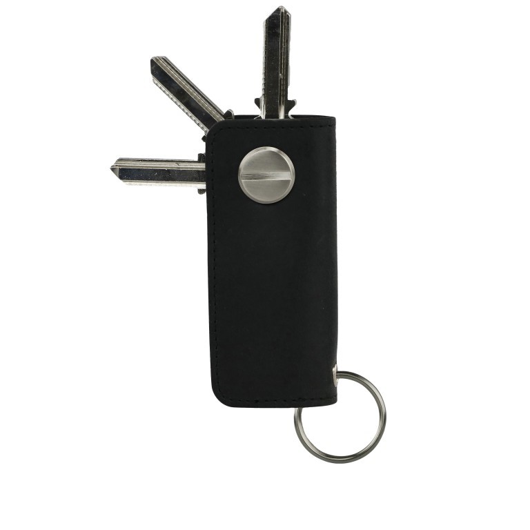 Schlüsselanhänger / Schlüsseletui Lusso Key Holder, Marke: Garzini, Abmessungen in cm: 4x8.5x1.8, Bild 5 von 7