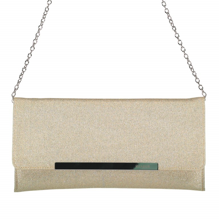 Umhängetasche / Clutch Beige, Farbe: beige, Marke: Menbur, EAN: 8433861129498, Abmessungen in cm: 30.5x14.5x0.1, Bild 1 von 5