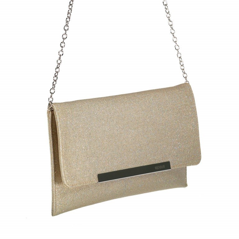 Umhängetasche / Clutch Beige, Farbe: beige, Marke: Menbur, EAN: 8433861129498, Abmessungen in cm: 30.5x14.5x0.1, Bild 2 von 5