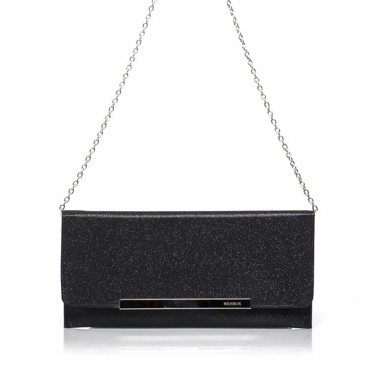 Umhängetasche / Clutch Negro, Farbe: schwarz, Marke: Menbur, EAN: 8433861129450, Abmessungen in cm: 30.5x14.5x0.1, Bild 1 von 6