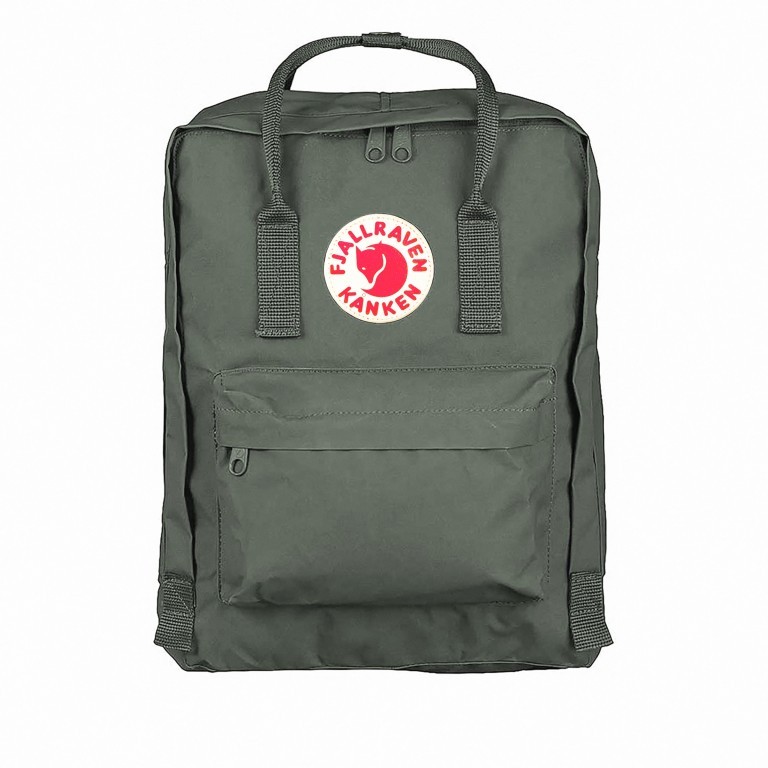 Rucksack Kånken Forest Green, Farbe: grün/oliv, Marke: Fjällräven, EAN: 7392158007820, Abmessungen in cm: 27x38x13, Bild 1 von 15