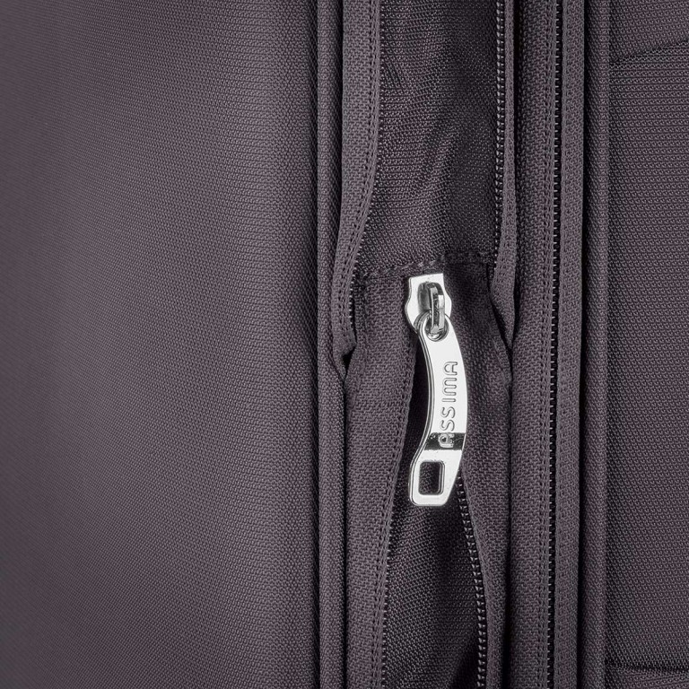 Koffer Softair Größe 70 cm Grau, Farbe: anthrazit, Marke: Assima, Abmessungen in cm: 43x70x28, Bild 4 von 5