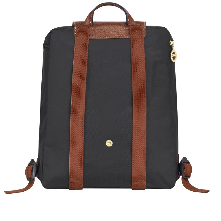 Rucksack Le Pliage Rucksack Anthra, Farbe: anthrazit, Marke: Longchamp, EAN: 3597921025740, Abmessungen in cm: 26x28x10, Bild 3 von 5