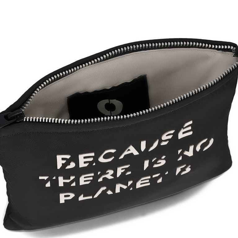 Kosmetiktasche LupitAlf Toiletry Bag Black, Farbe: schwarz, Marke: Ecoalf, EAN: 8445336146046, Abmessungen in cm: 22x20x1, Bild 4 von 4