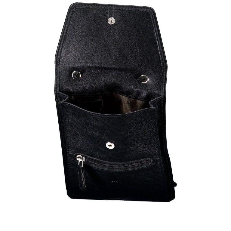 Brustbeutel / Gürteltasche Nappa, Marke: Hausfelder Manufaktur, Abmessungen in cm: 12x17x0.5, Bild 4 von 4