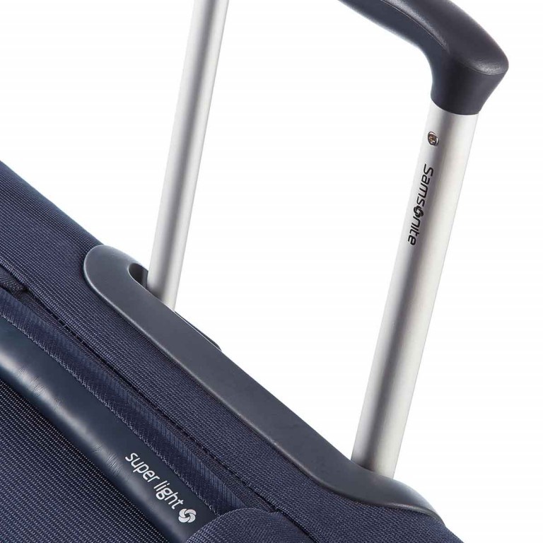Koffer basehits Spinner 55 Navy Blue, Farbe: blau/petrol, Marke: Samsonite, Abmessungen in cm: 40x55x20, Bild 3 von 6