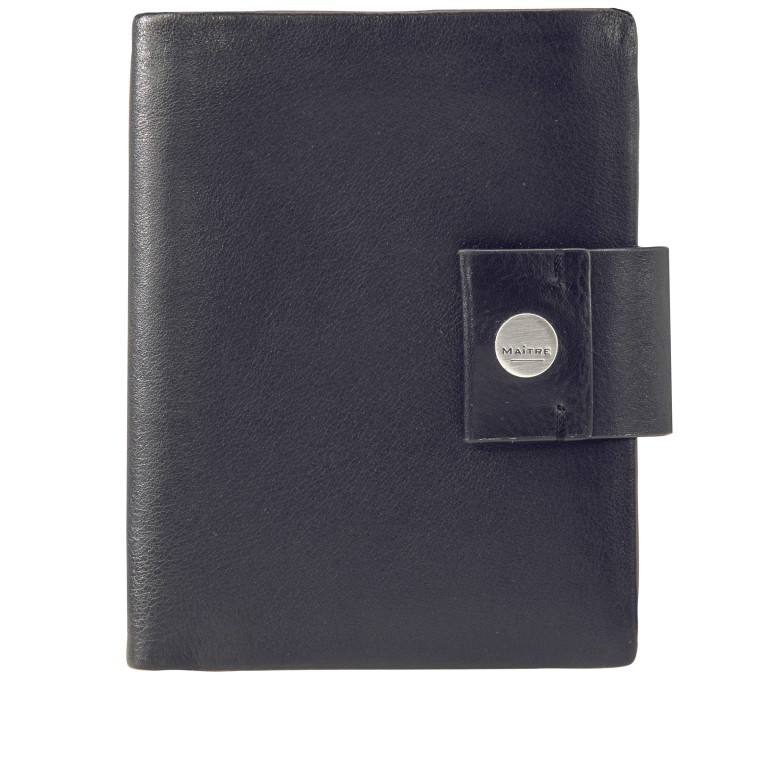Geldbörse Henau Dawina mit RFID-Schutz Blau, Farbe: blau/petrol, Marke: Maitre, EAN: 4053533531967, Abmessungen in cm: 9.5x12.5x1.5, Bild 1 von 6
