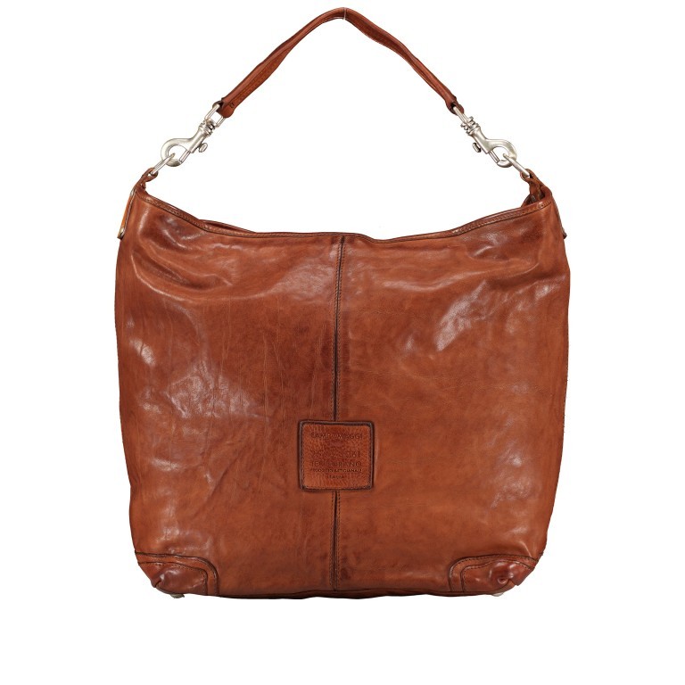 Beuteltasche 0130-X0001 Leder 48cm Cognac, Farbe: cognac, Marke: Campomaggi, EAN: 8054302068956, Bild 3 von 8