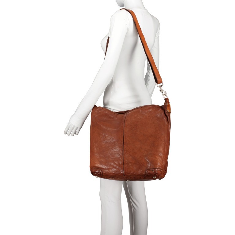 Beuteltasche 0130-X0001 Leder 48cm Vinaccia, Farbe: rot/weinrot, Marke: Campomaggi, EAN: 8054302148504, Bild 7 von 11