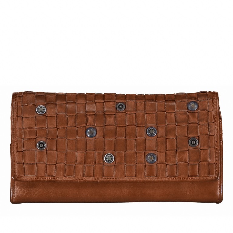 Geldbörse Soft-Weaving Adriane B3.9857 Charming Cognac, Farbe: cognac, Marke: Harbour 2nd, EAN: 4046478019188, Abmessungen in cm: 18x10x3.5, Bild 1 von 4