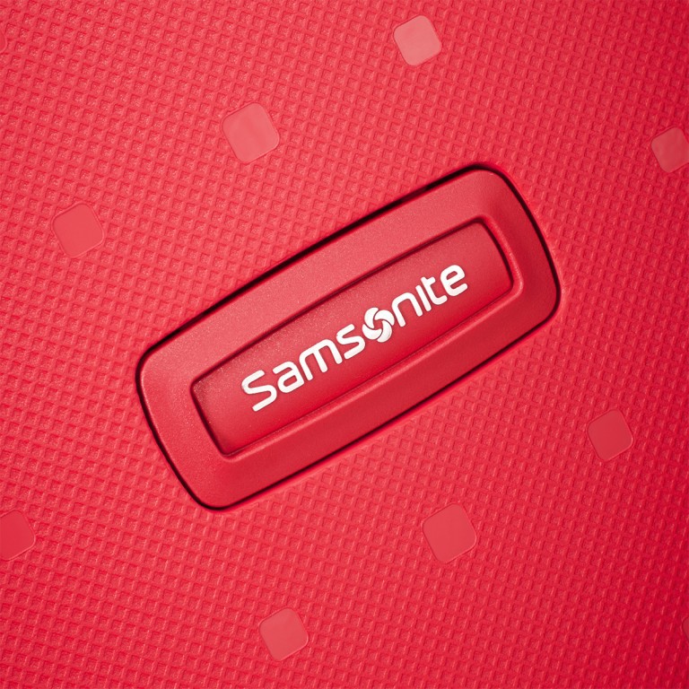 Koffer S´Cure Spinner 75 Crimson Red, Farbe: rot/weinrot, Marke: Samsonite, EAN: 5414847326547, Abmessungen in cm: 52x75x31, Bild 5 von 5
