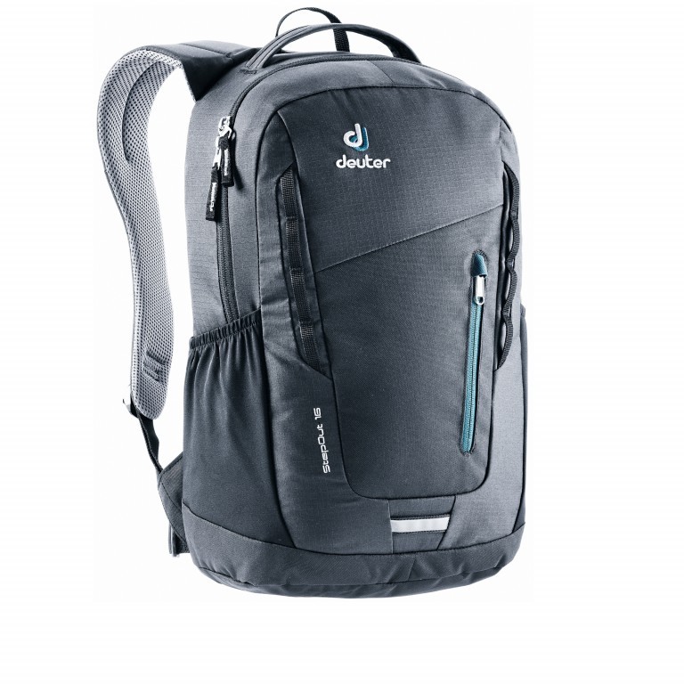 Rucksack Step Out Größe 16 Liter Black, Farbe: anthrazit, Marke: Deuter, EAN: 4046051095752, Abmessungen in cm: 26x45x16, Bild 1 von 1