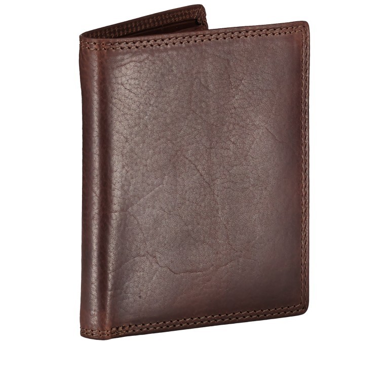 Geldbörse Nature Braun, Farbe: braun, Marke: Hausfelder Manufaktur, EAN: 4039584025464, Abmessungen in cm: 10.2x12.2x2, Bild 2 von 5