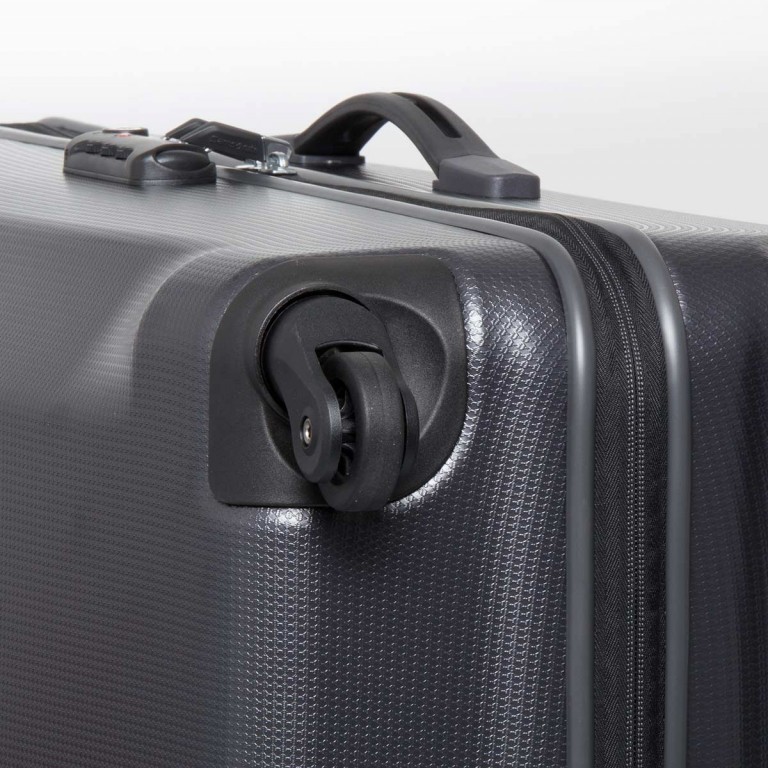 Koffer skydro Spinner 74 Black, Farbe: schwarz, Marke: Samsonite, EAN: 5414847464355, Abmessungen in cm: 53x74x31, Bild 4 von 5