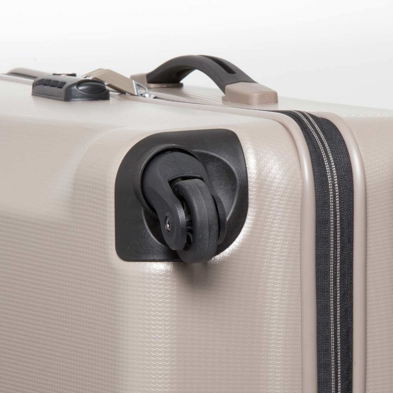 Koffer skydro Spinner 74 Ivory Gold, Farbe: beige, Marke: Samsonite, EAN: 5414847464362, Abmessungen in cm: 53x74x31, Bild 3 von 5