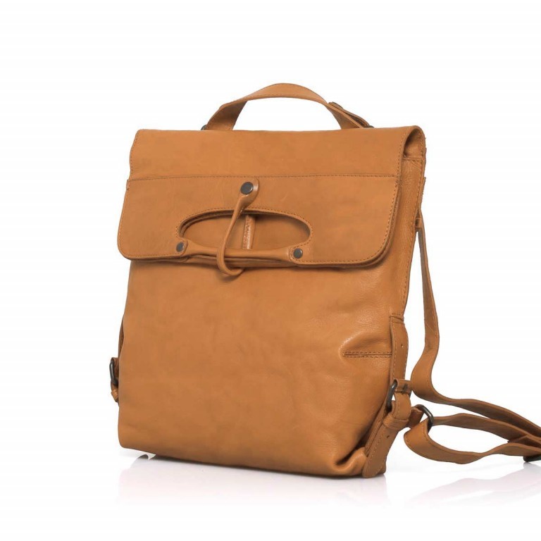 Rucksack Grandma's Luxury Club Mrs. Mince Pie Caramel, Farbe: cognac, Marke: Aunts & Uncles, EAN: 4250394921412, Abmessungen in cm: 29x29x9, Bild 2 von 11