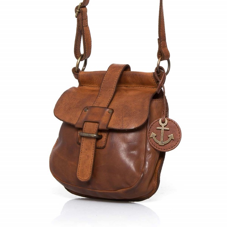 Umhängetasche Cool-Casual Mieke B3.4821 Charming Cognac, Farbe: cognac, Marke: Harbour 2nd, EAN: 4046478020344, Abmessungen in cm: 17x18x3, Bild 2 von 4