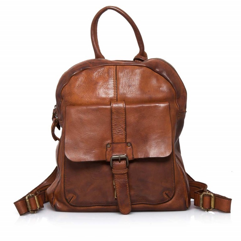 Rucksack Cool-Casual Gudrun B3.4902 Charming Cognac, Farbe: cognac, Marke: Harbour 2nd, EAN: 4046478020375, Abmessungen in cm: 35x28x8, Bild 1 von 4