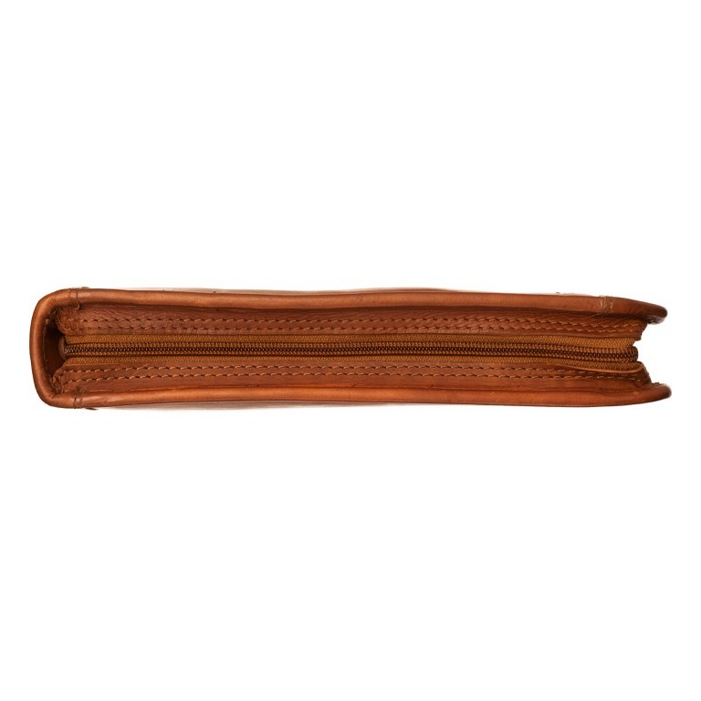 Schreibmappe Arjo mit Ringleiste Cognac, Farbe: cognac, Marke: The Chesterfield Brand, EAN: 8719241055947, Abmessungen in cm: 27x34x5, Bild 4 von 4