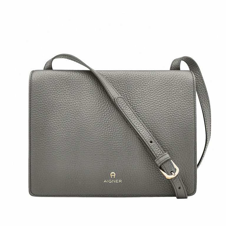 Umhängetasche Ivy Mini 135-168 Grey, Farbe: grau, Marke: AIGNER, EAN: 4055539137754, Abmessungen in cm: 23.5x18x10, Bild 1 von 2