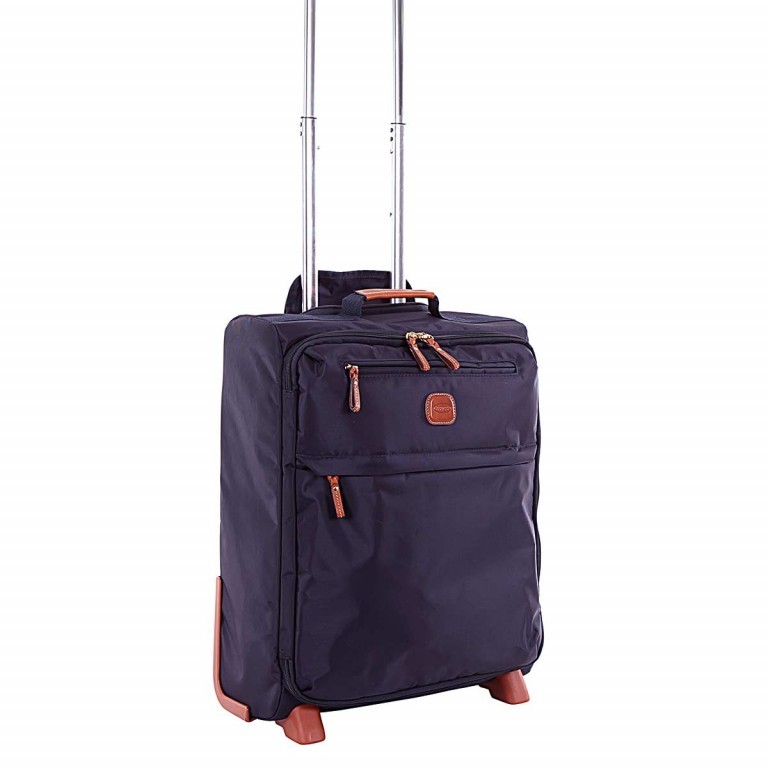 Koffer X-BAG & X-Travel Größe 50 cm Blue, Farbe: blau/petrol, Marke: Brics, Abmessungen in cm: 40x50x20, Bild 3 von 5