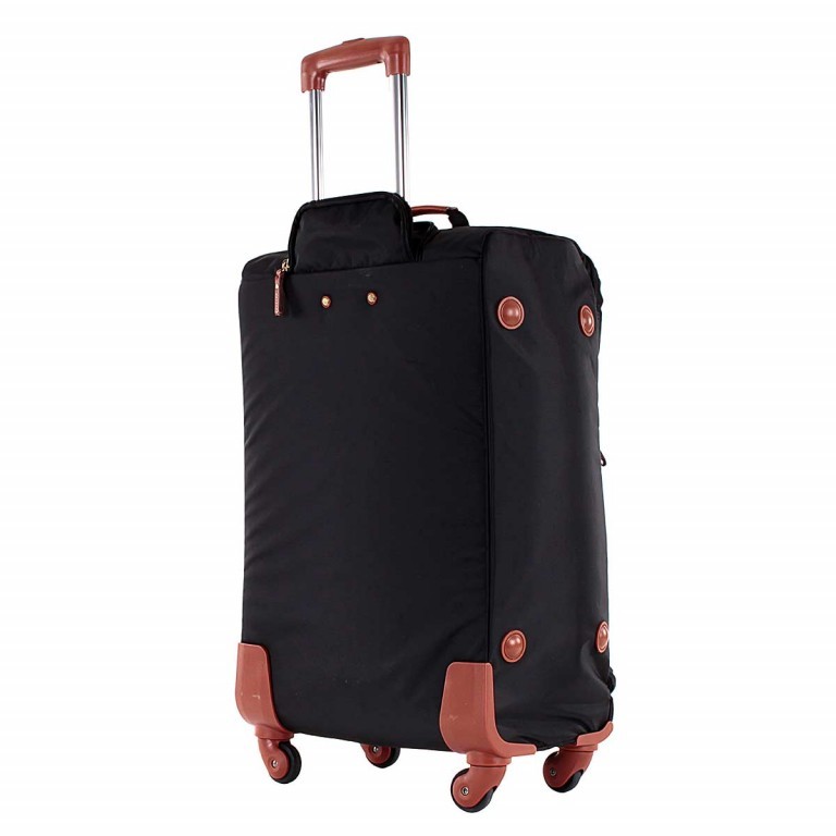 Koffer X-BAG & X-Travel 65 cm Black, Farbe: schwarz, Marke: Brics, Abmessungen in cm: 40x65x24, Bild 4 von 5