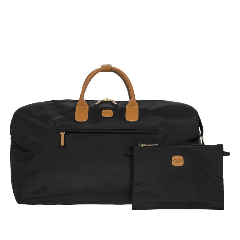 Reisetasche X-BAG & X-Travel 2 in 1 Black, Farbe: schwarz, Marke: Brics, EAN: 8016623887586, Abmessungen in cm: 55x32x20, Bild 1 von 7