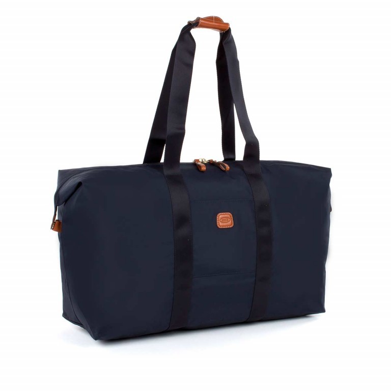 Reisetasche X-BAG & X-Travel 2 in 1, Farbe: schwarz, blau/petrol, braun, cognac, taupe/khaki, grün/oliv, rot/weinrot, bunt, Marke: Brics, Abmessungen in cm: 55x32x20, Bild 2 von 5