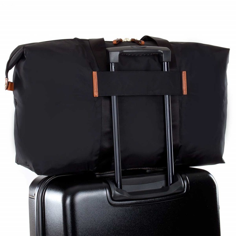 Reisetasche X-BAG & X-Travel 2 in 1 Black, Farbe: schwarz, Marke: Brics, EAN: 8016623886510, Abmessungen in cm: 55x32x20, Bild 5 von 5