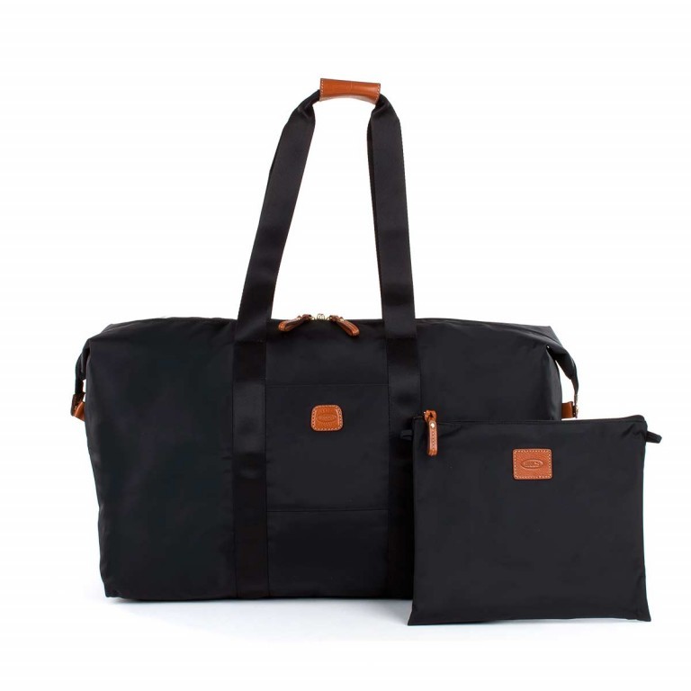 Reisetasche X-BAG & X-Travel 2 in 1 Black, Farbe: schwarz, Marke: Brics, EAN: 8016623886510, Abmessungen in cm: 55x32x20, Bild 3 von 5