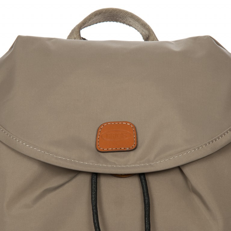 Rucksack X-BAG & X-Travel Dove Gray, Farbe: taupe/khaki, Marke: Brics, EAN: 8016623887685, Abmessungen in cm: 30x34x14, Bild 7 von 7