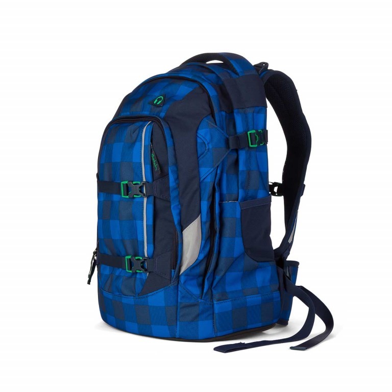 Rucksack Pack Bluetwist, Farbe: blau/petrol, Marke: Satch, EAN: 4057081001491, Abmessungen in cm: 30x45x22, Bild 2 von 13