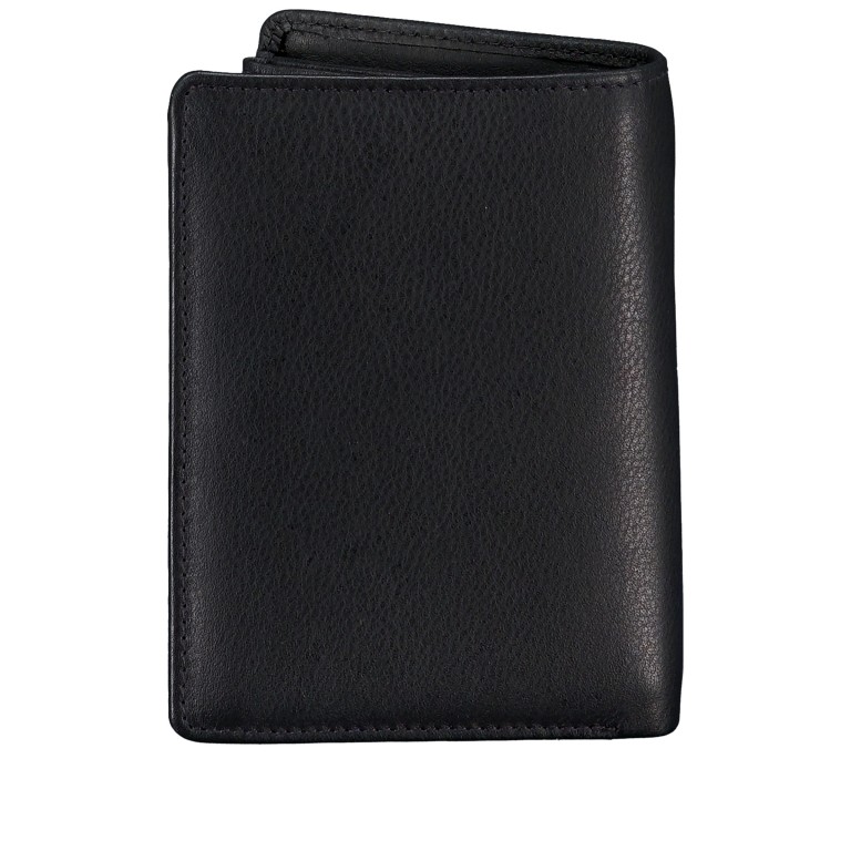 Geldbörse Luciano Hardwin Schwarz, Farbe: schwarz, Marke: Maitre, EAN: 4006053602341, Abmessungen in cm: 9.5x12.5x2.5, Bild 3 von 5