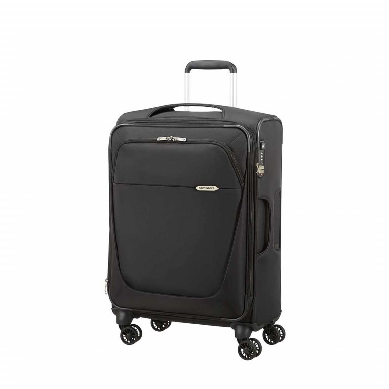 Koffer B-Lite 3 Spinner 63 erweiterbar Black, Farbe: schwarz, Marke: Samsonite, EAN: 5414847563164, Abmessungen in cm: 41x63x26, Bild 1 von 6