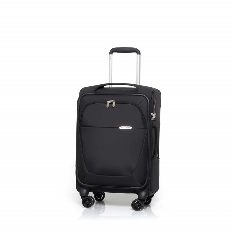 Koffer B-Lite 3 Spinner 55 Black, Farbe: schwarz, Marke: Samsonite, EAN: 5414847608452, Abmessungen in cm: 35x55x25, Bild 2 von 7