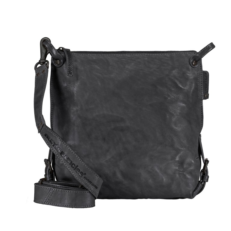 Umhängetasche Grandma's Luxury Club Mrs. Raisin Cookie Black Smoke, Farbe: schwarz, Marke: Aunts & Uncles, EAN: 4250394923096, Abmessungen in cm: 25x25x7, Bild 1 von 7