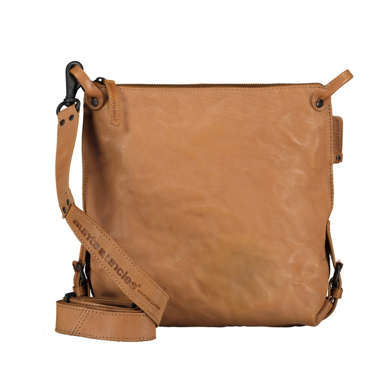 Umhängetasche Grandma's Luxury Club Mrs. Raisin Cookie Caramel, Farbe: cognac, Marke: Aunts & Uncles, EAN: 4250394923102, Abmessungen in cm: 25x25x7, Bild 1 von 7