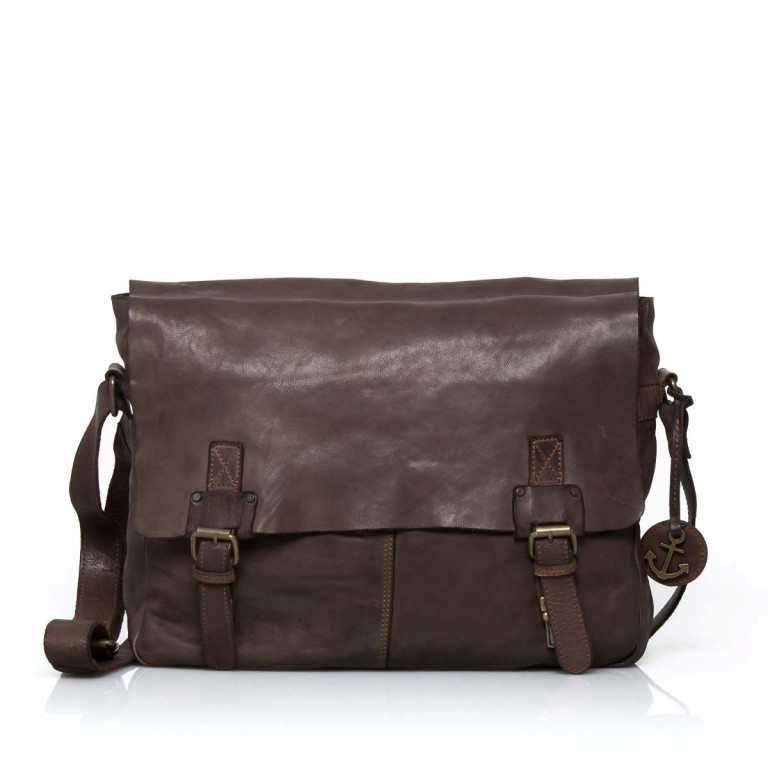 Kuriertasche Cool-Casual Yamal B3.5107 Chocolate Brown, Farbe: braun, Marke: Harbour 2nd, EAN: 4046478021778, Abmessungen in cm: 37x30x9, Bild 1 von 4