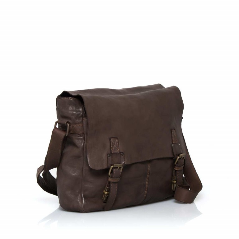 Kuriertasche Cool-Casual Yamal B3.5107 Chocolate Brown, Farbe: braun, Marke: Harbour 2nd, EAN: 4046478021778, Abmessungen in cm: 37x30x9, Bild 2 von 4