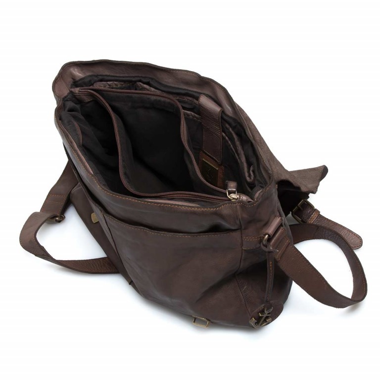 Kuriertasche Cool-Casual Yamal B3.5107 Chocolate Brown, Farbe: braun, Marke: Harbour 2nd, EAN: 4046478021778, Abmessungen in cm: 37x30x9, Bild 3 von 4